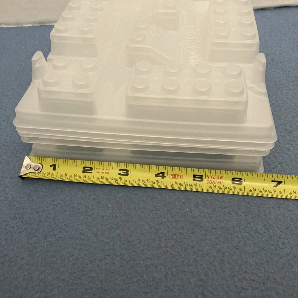 Jell-O Play Clear Building Bricks Molds - Set of 7 (3 Different Styles)